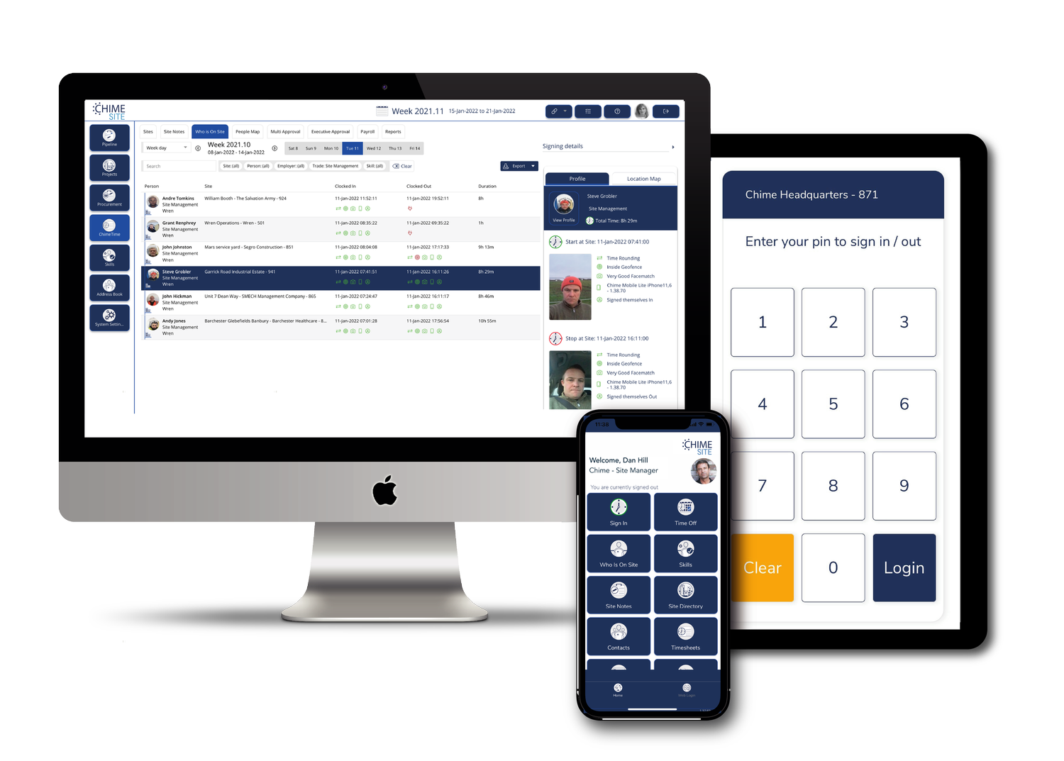 Construction Industry Software from Chime